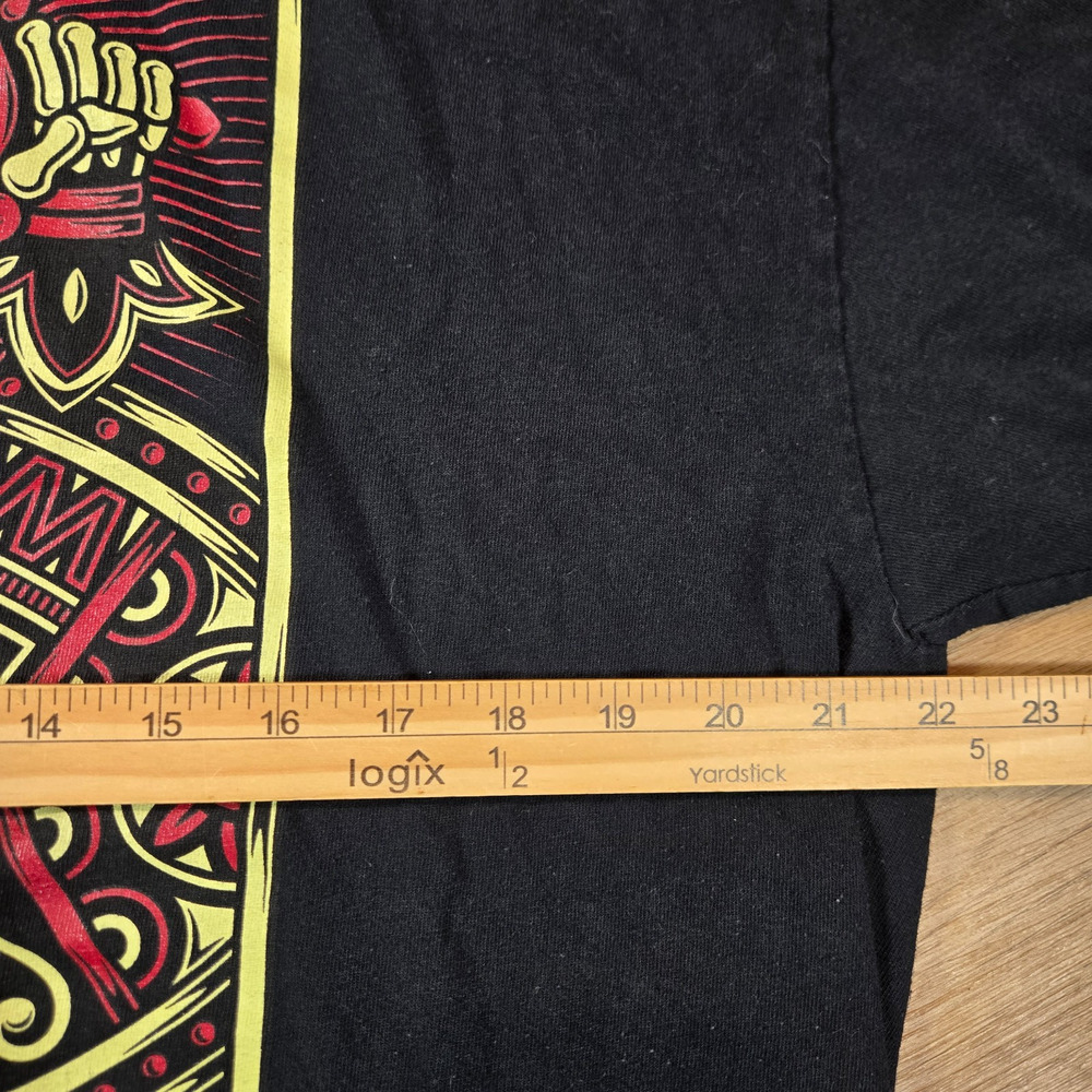 DOM King of Spades Skull T Shirt Mens XL Black Cotton Graphic Streetwear Tee - Picture 5 of 6